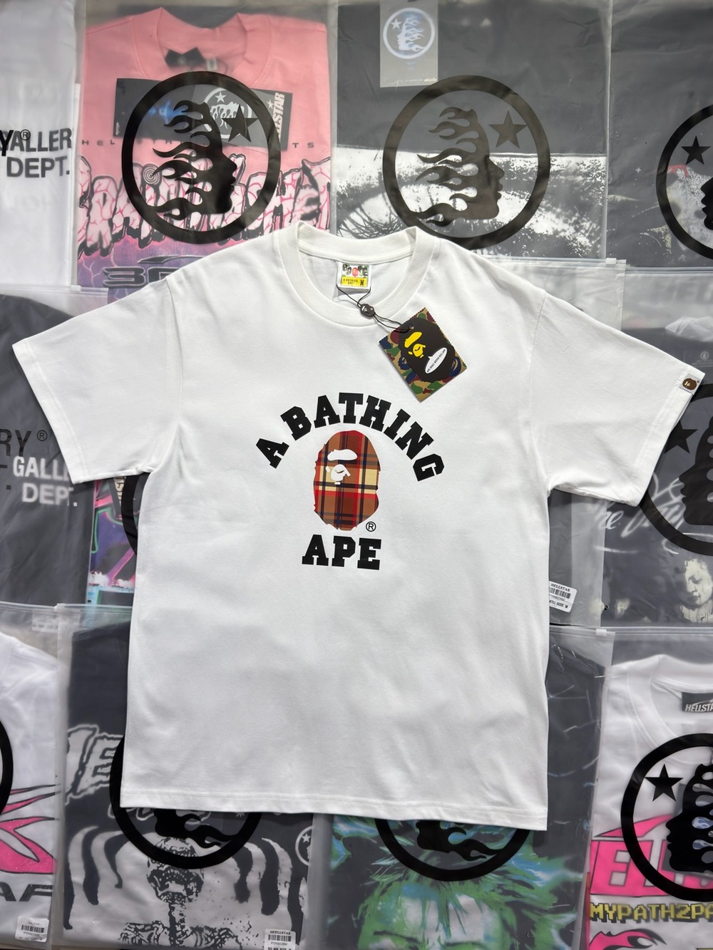 BAPE College Tee “White”